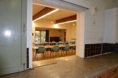 View of Meeting Hall from kitchen