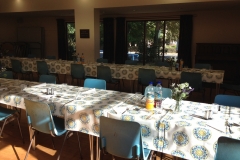Set up for Lunch Club